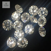 Natural Gh Color Si1-Si2 Purity 0.09 - 1.7 Mm Size Loose Diamond White Round Cut Diamonds